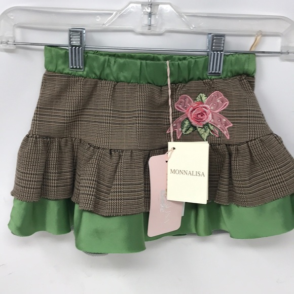 MonnaLisa Other - MonnaLisa Monna Lisa NWT Italian Tiered Skirt